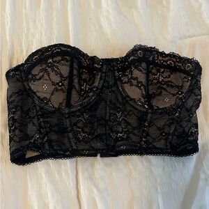 Adika cropped corset top